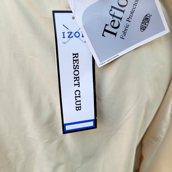 Vintage NWT IZOD Golf Wind protector Stain Resistant Teflon Fabric long sleeve - Picture 6 of 8